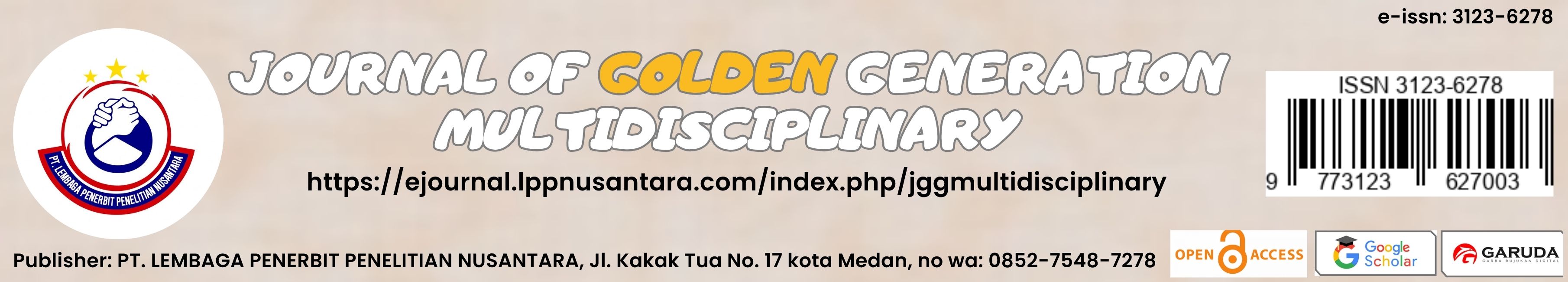Journal of Golden Generation Multidisciplinary