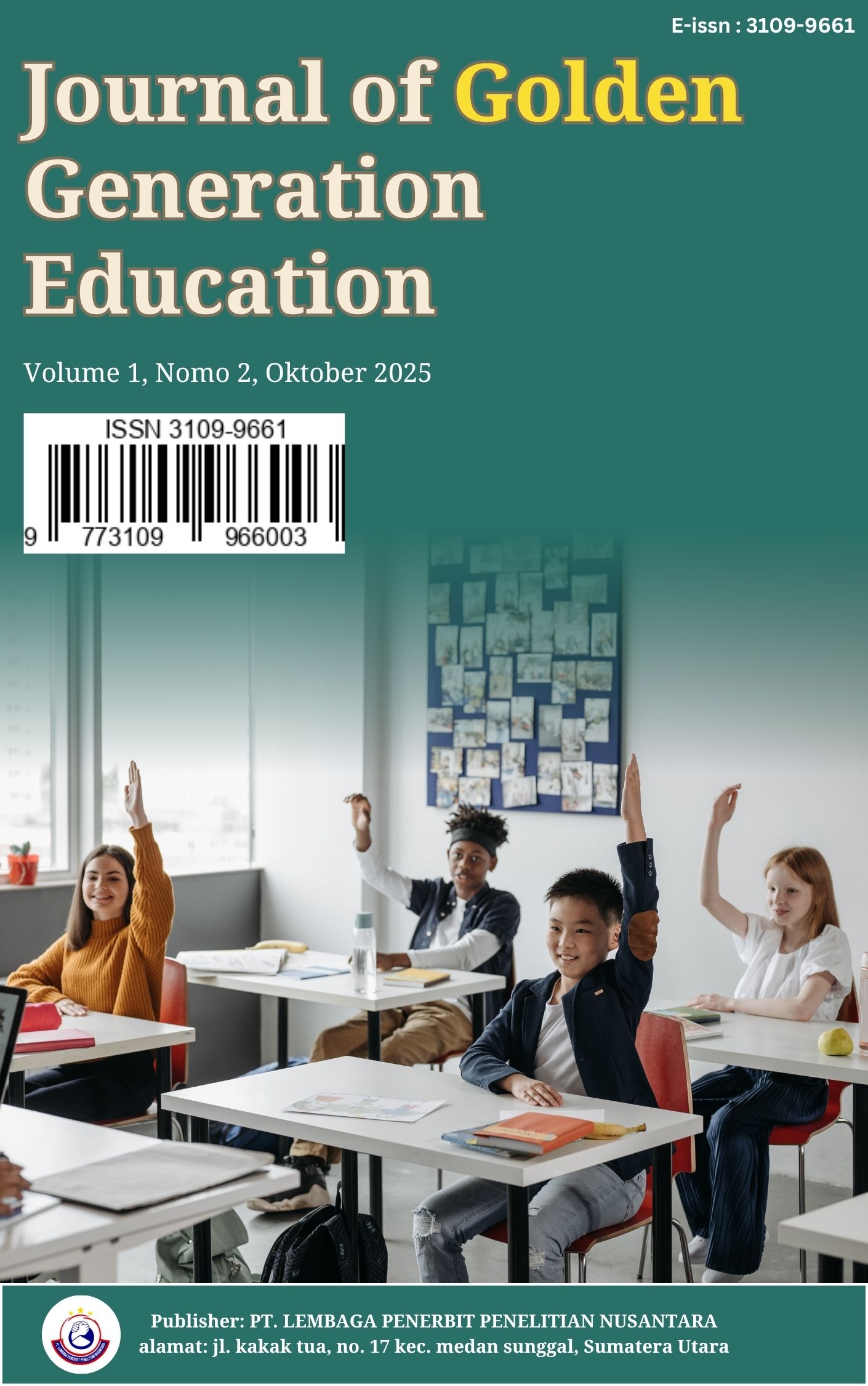 					View Vol. 2 No. 3 (2026): Journal of Golden Generation Education
				